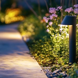 BrightStar Solar-Powered Garden Lights