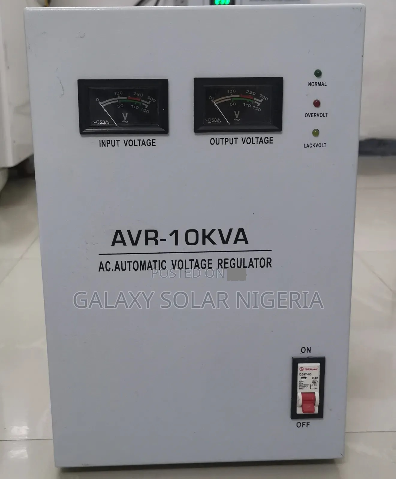 GALAXY AVR GPIS-5000VA Single phase