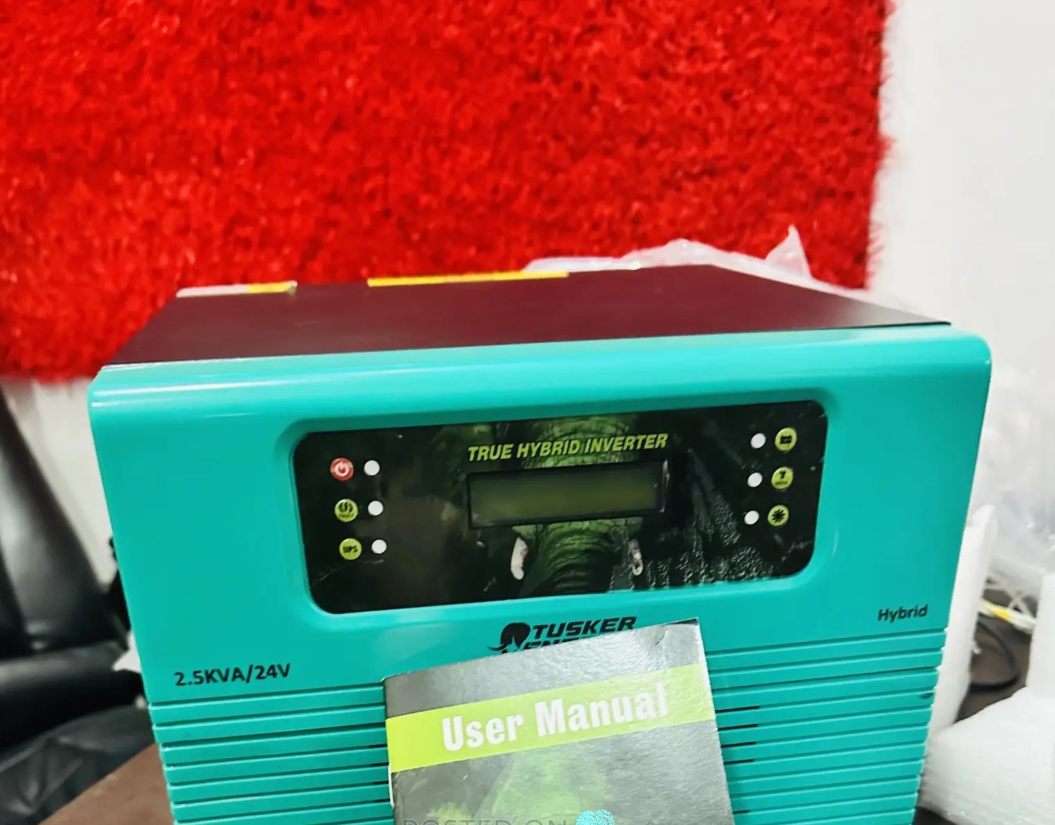 TUSKER ENERGY 2.5KVA 24V HYBRID  INVERTER