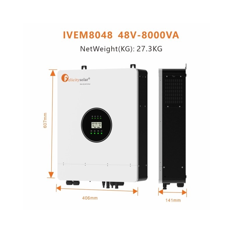 Felicity Inverter 8kva 48v IVEM