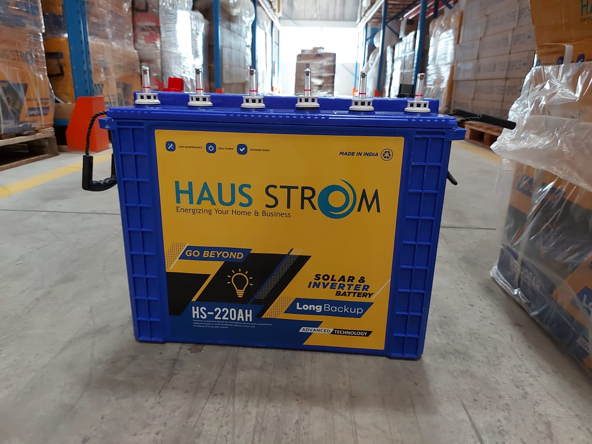 HAUS STROM INVERTER BATTERY 220AH/12V