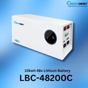 CWORTH 10KWH 51.2V LITHIUM IRON BATTERY