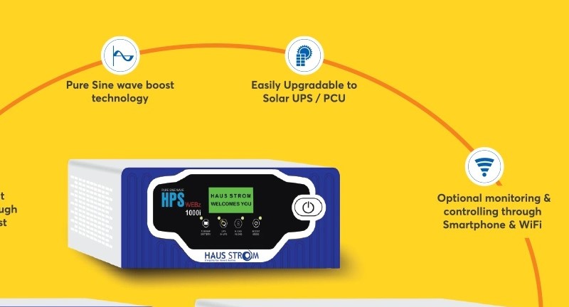 HAUSTROM 1KVA 12V SINE WAVE INVERTER