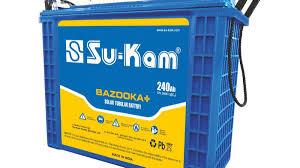 SU KAM 240AH TUBULAR BATTERY