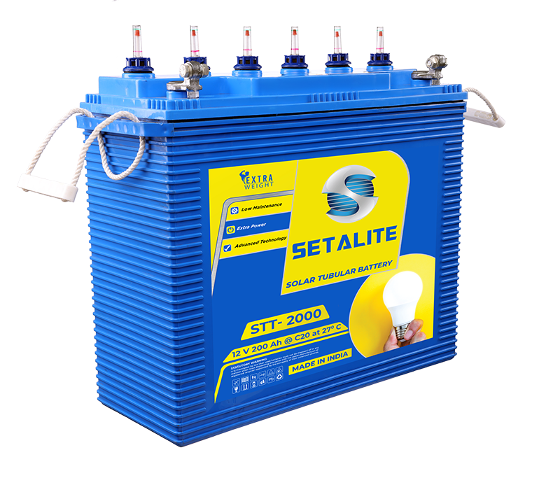 SETALITE TUBULAR BATTERY 220AH