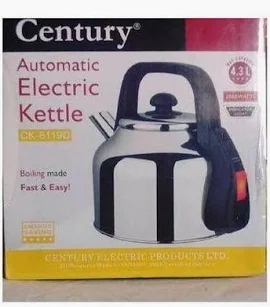 CENTURY ELECTRIC KETTLE 8119-D 4.3LTR