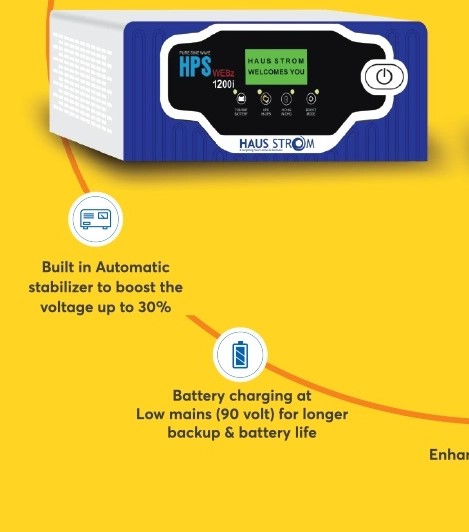 HAUSTROM 1.2KVA 24V SINE WAVE INVERTER