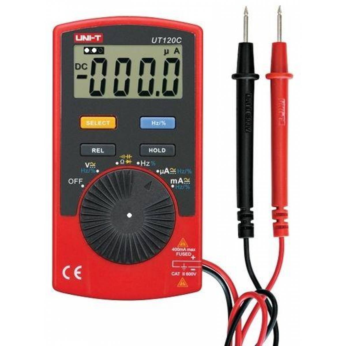 UNIT TOOLS UT33D+ Palm Size Multimeter 600A  600V