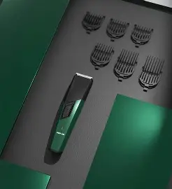 Green Lion Trim Flex Hair Trimmer – Green & Black