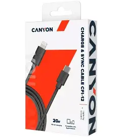 CANYON CHARGE&SYNC CABLE USB CFI-12 BLACK