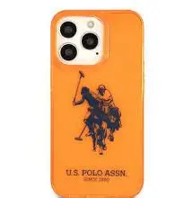 IPHONE 13 PRO US POLO FLOU CASE ORANGE