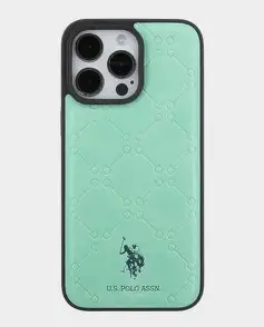 IPHONE 13 US POLO CASE GREEN