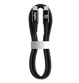 DIGIFONE CHEETAH USB C TO C 2M CABLE BLACK