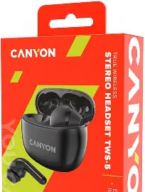 CANYON TRUE WIRELESS STEREO TWS-5 BLACK