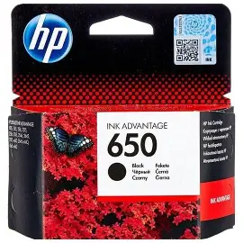HP 650 BLACK ORIGINAL INK (CZ101AE)