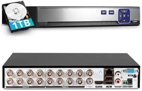 16 CHANNEL DVR CCTV 500GB