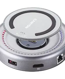 CANYON 7IN1 USB-C WIRELESS HUB DS-7 S.GR