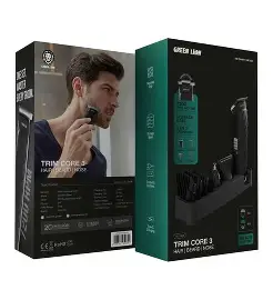 Green Lion Trim Core 3 – Hair, Beard, Nose Trimmer – Black
