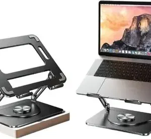 GREEN LION 360 ROTATABLE LAPTOP STAND – BLACK GN360LAPSDBK