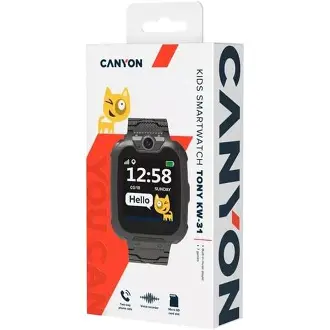 CANYON SMART WATCH TONY KW-31 BLACK