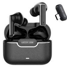 GREEN LION RIVER PLUS TRUE WIRELESS EARBUDS – BLACK