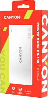 CANYON POWERBANK PB 108 10000MAH WHITE
