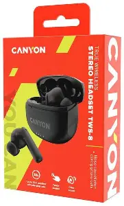 CANYON TRUE WIRELESS STEREO TWS-8 BLACK