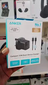 ANKER CHARGER 33W 2PORTS WITH USB-CABLE