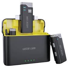 GREEN LION 3 IN 1 360 MICROPHONE USB-C LIGHTNING – BLACK GN3IN1MIC360D