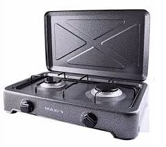 MAXI 2 BURNER TABLE TOP GAS COOKER 200OC