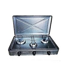 MAXI TABLETOP GAS COOKER 3 BURNERS (3000C)