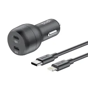 BUDI CAR CHARGER LIGHTNING CONNECTOR M8J066L