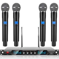 AP4100 WIRELESS MICROPHONE 4MICS