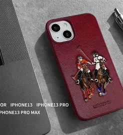 IPHONE 13 US POLO CASE RED