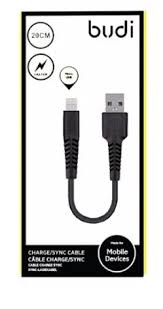 BUDI CHARGE SYNC CABLE M8J150L20-BLACK