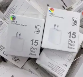 IPHONE 15 PRO MAX 35W USB-C POWER ADAPTER