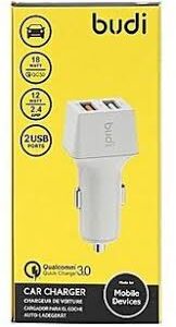 BUDI CAR CHARGER M8J076-WHITE