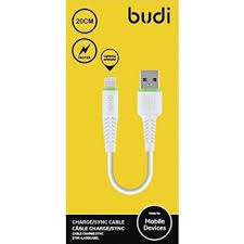 BUDI CHARGE SYNC CABLE M8J150L20-WHITE