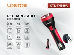 LONTOR RECHARGEABLE LED TORCH CTL-TH395A