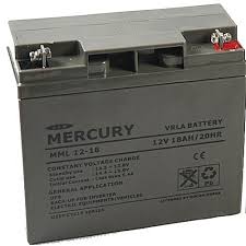 MERCURY 18AMPS BATTERY
