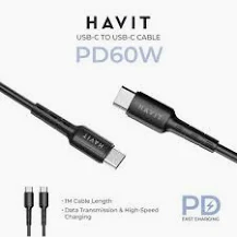 HAVIT TYPE C TO TYPE C PD60W