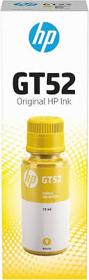 HP GT52 YELLOW INK