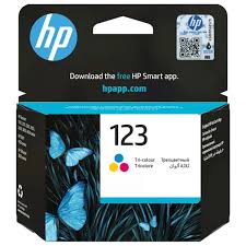 HP 123 TRI-COLOR ORIGINAL INK CARTRIDGE