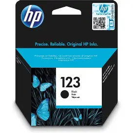 HP 123 BLACK ORIGINAL INK