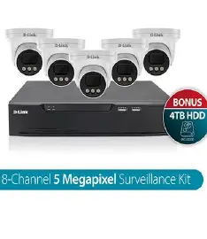 KIT 508-8 CHANNEL 5MP