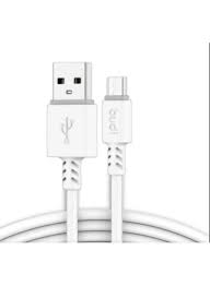 BUDI CHARGE/SYNC MICRO USB CABLE M8J150M WHITE