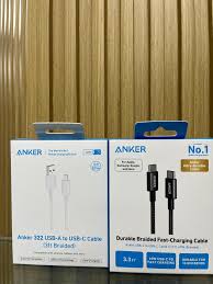 ANKER USB-C TO USB-C CABLE 3.3FT 60W BRAIDED