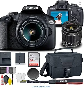 CANON CAMERA EOS 2000D KIT