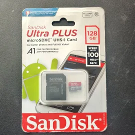 SANDISK MICRO CLASS 10 128GB