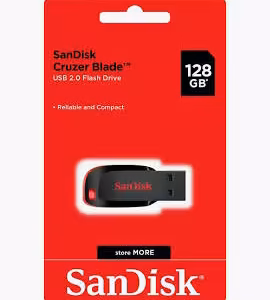 SANDISK CRUZER BLADE 128GB